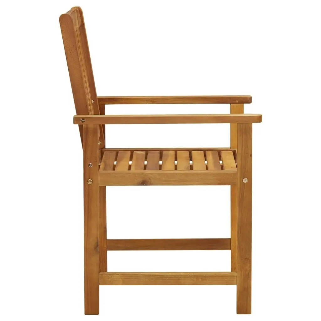 Garden Chairs 8 pcs Solid Acacia Wood 3078150