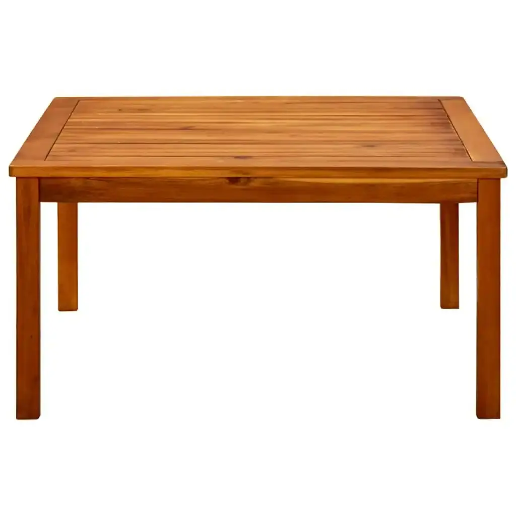 Garden Coffee Table 85x85x45 cm Solid Acacia Wood 316396