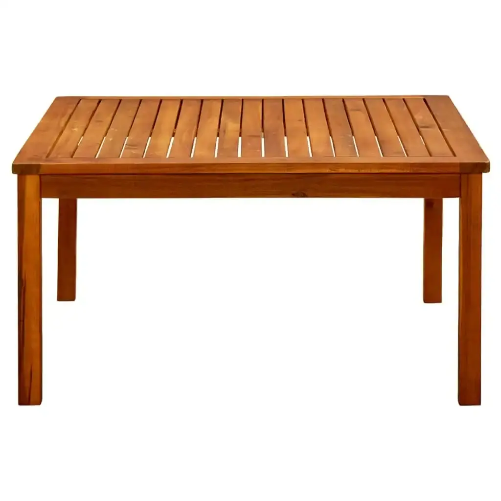 Garden Coffee Table 85x85x45 cm Solid Acacia Wood 316396