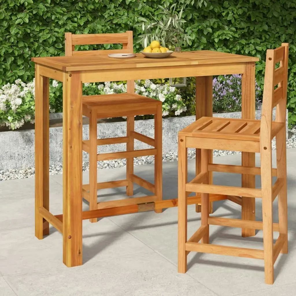 Garden Bar Table 120x60x105 cm Solid Wood Acacia 319701