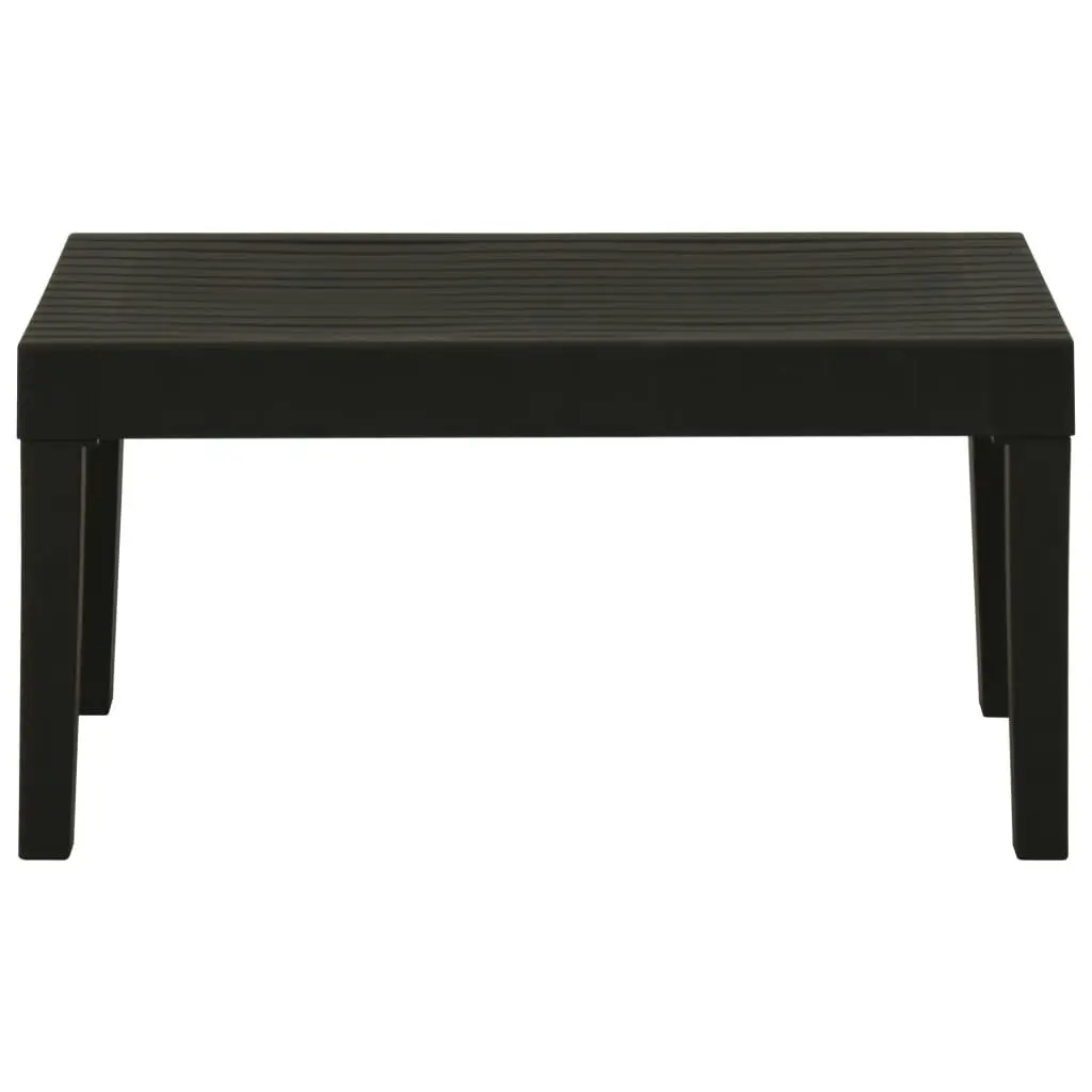 Garden Lounge Table Plastic Grey 315851