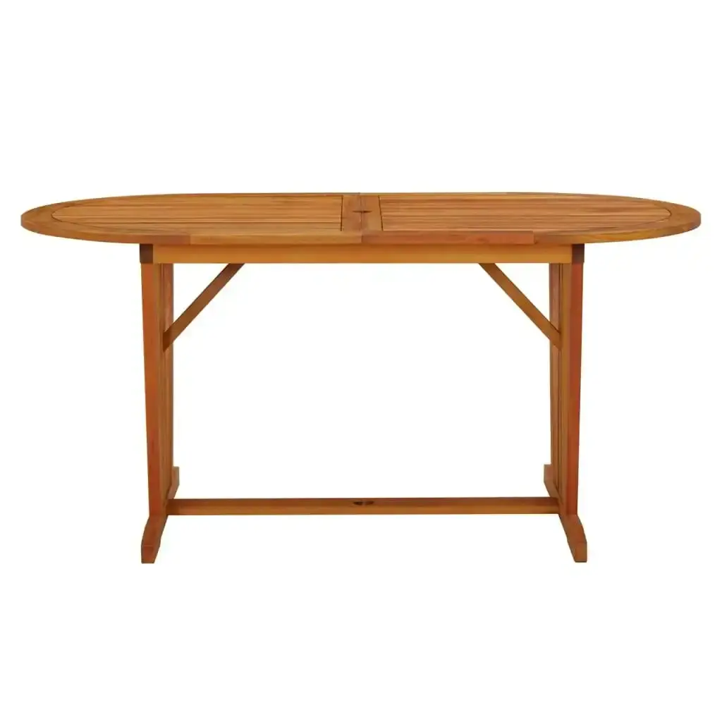 Garden Table 160x85x75 cm Solid Wood Eucalyptus 316071