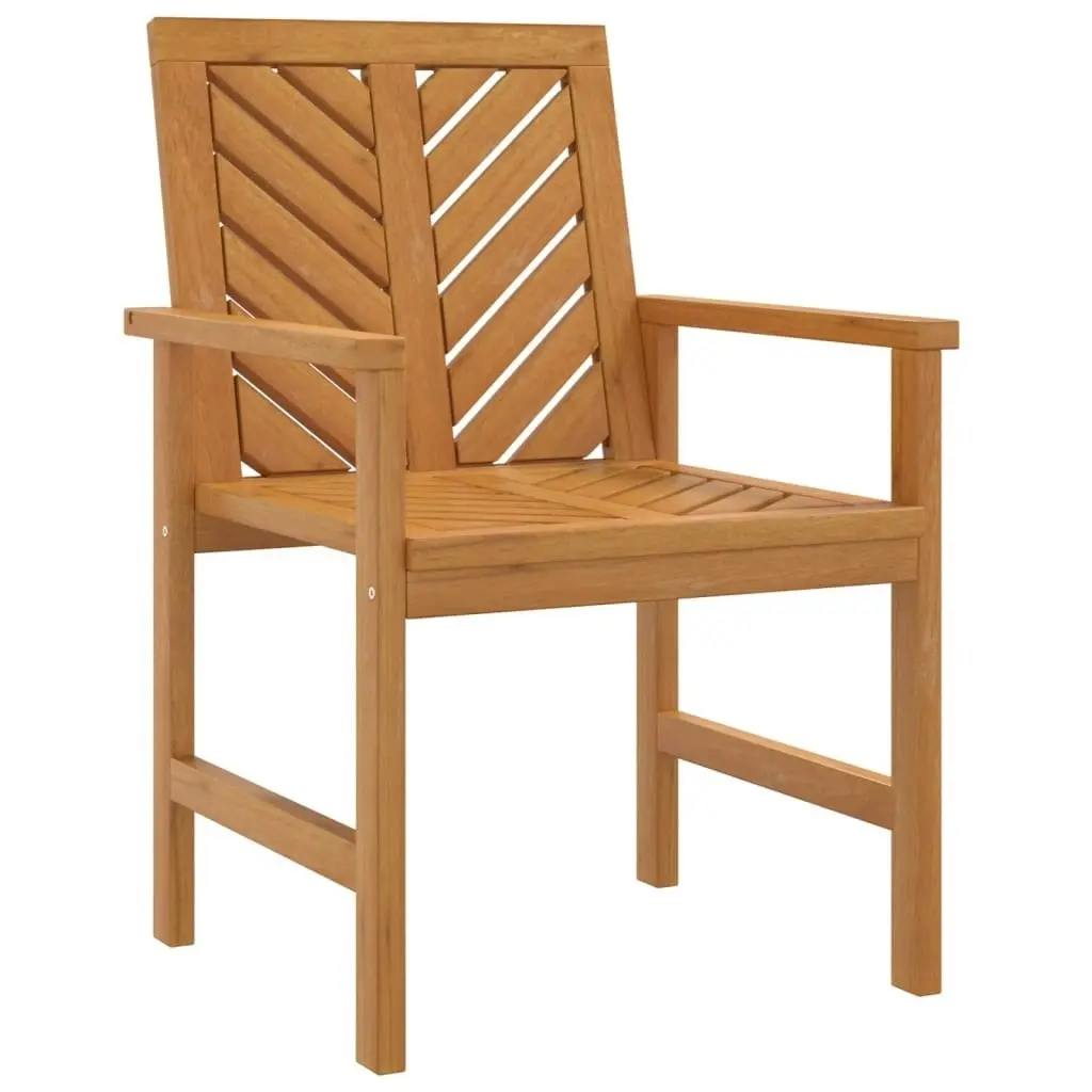 Garden Dining Chairs 3 pcs Solid Wood Acacia 362228