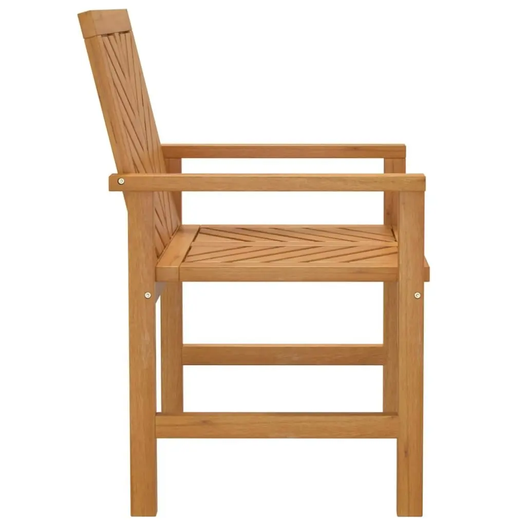 Garden Dining Chairs 3 pcs Solid Wood Acacia 362228