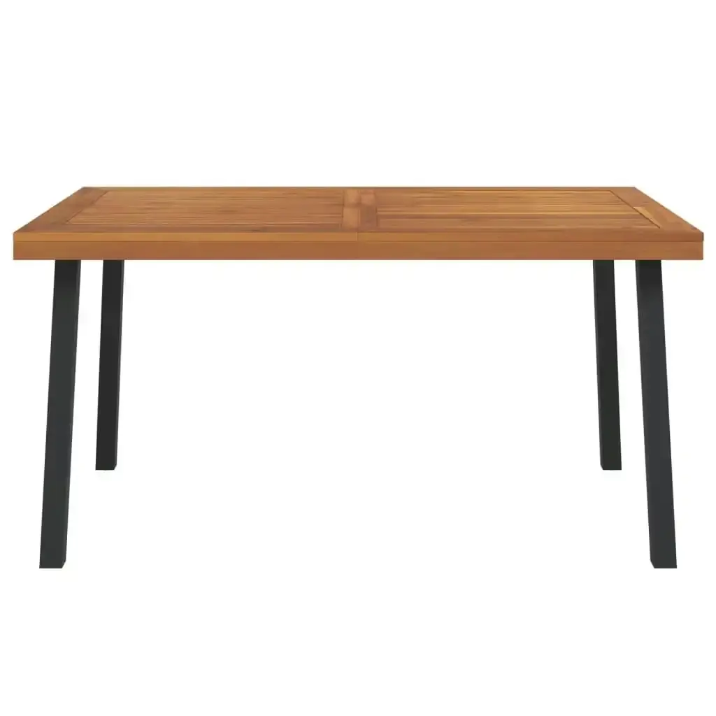 Garden Table 150x90x75 cm Solid Wood Acacia 319523