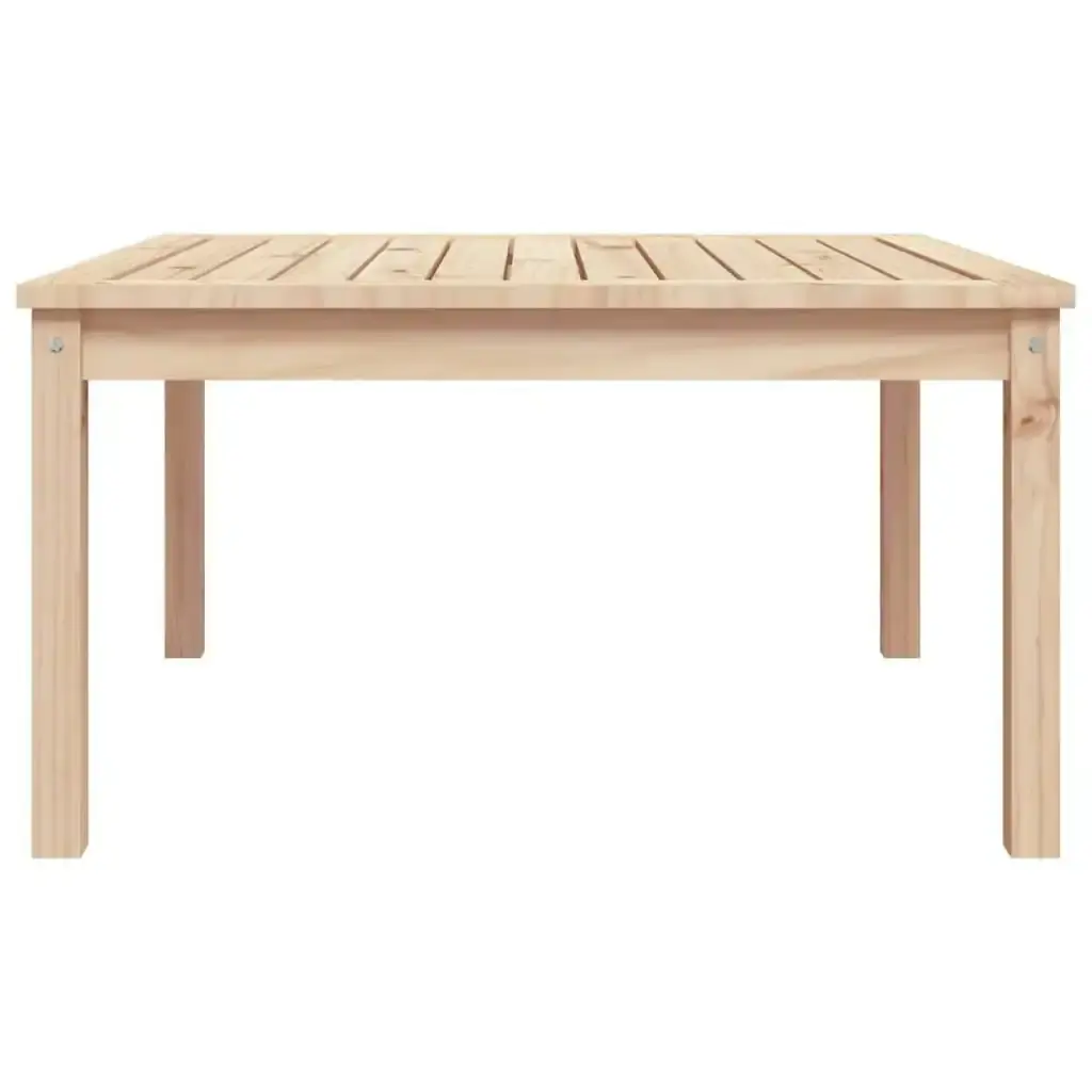 Garden Table 82.5x82.5x45 cm Solid Wood Pine 824120