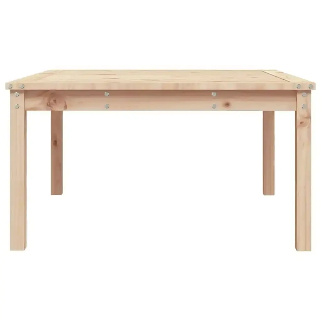 Garden Table 82.5x82.5x45 cm Solid Wood Pine 824120