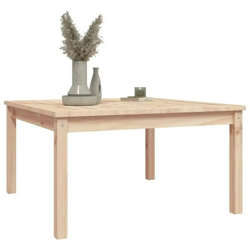 Garden Table 82.5x82.5x45 cm Solid Wood Pine 824120