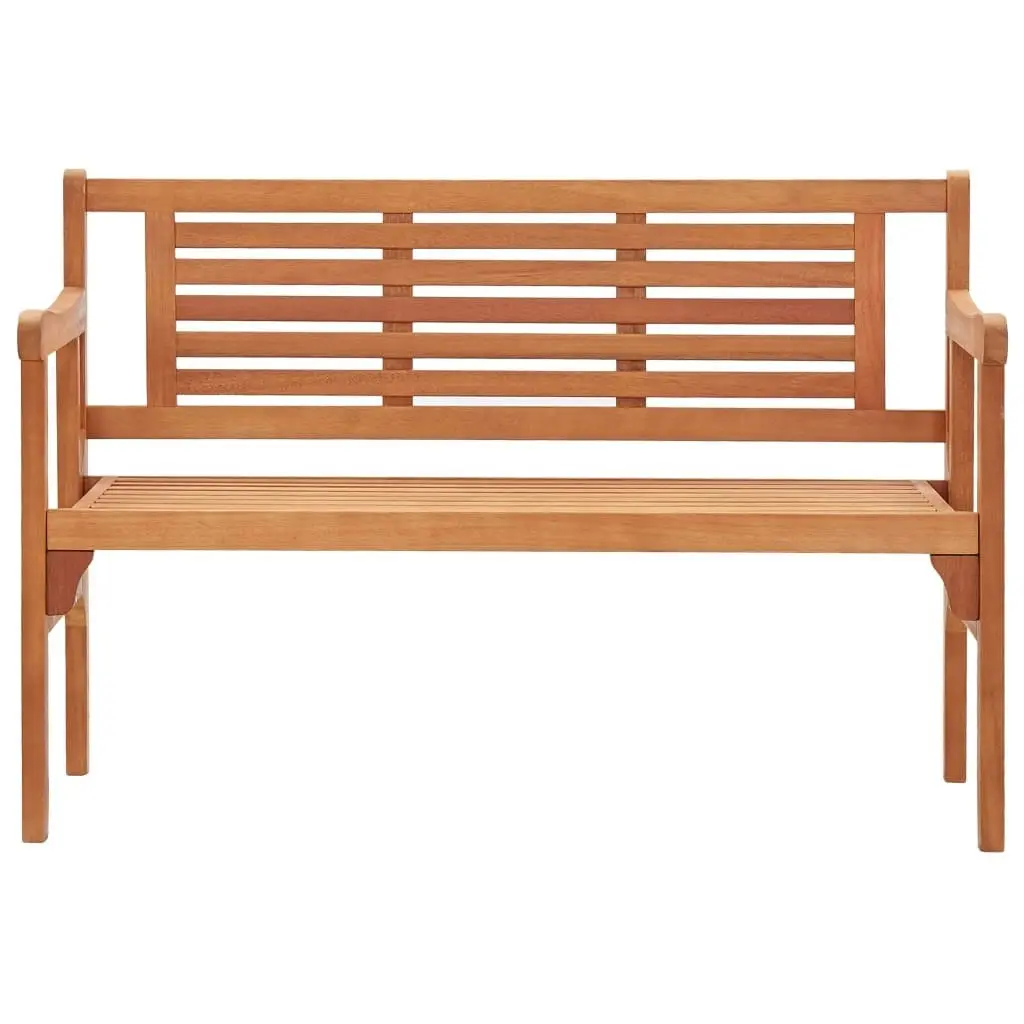 Foldable Garden Bench 120 cm Solid Eucalyptus Wood 47293