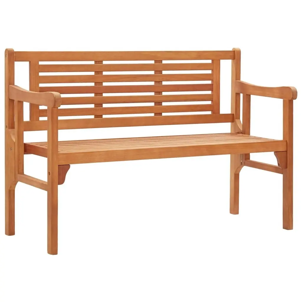 Foldable Garden Bench 120 cm Solid Eucalyptus Wood 47293