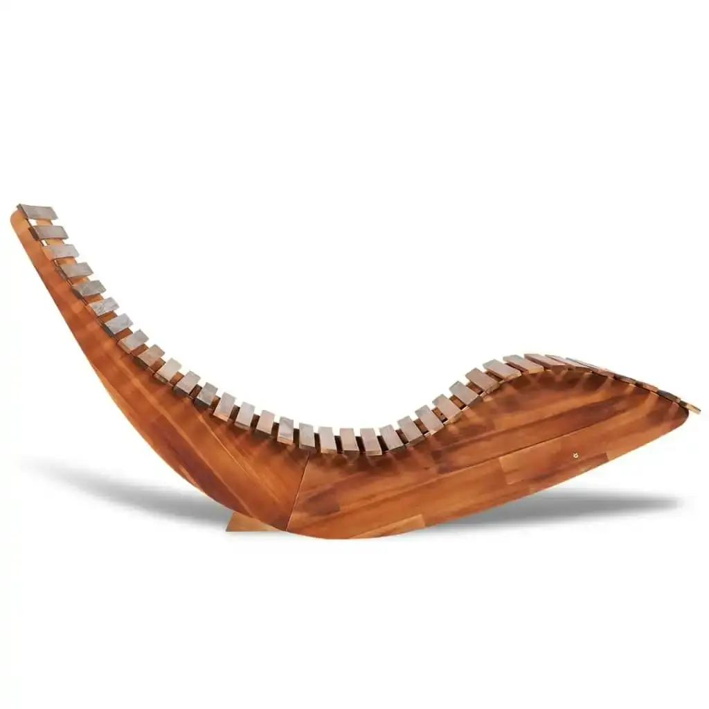 Rocking Sun Lounger Acacia Wood 42652