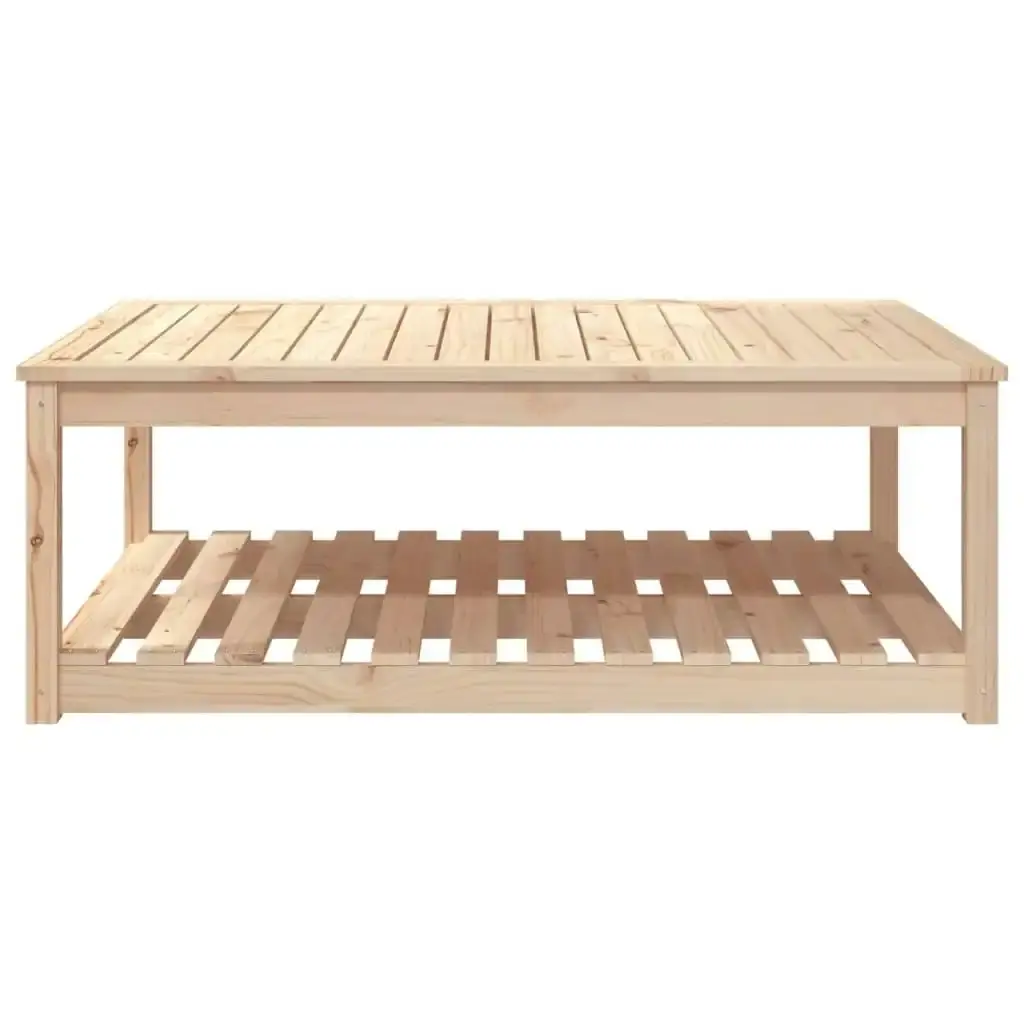 Garden Table 121x82.5x45 cm Solid Wood Pine 824148