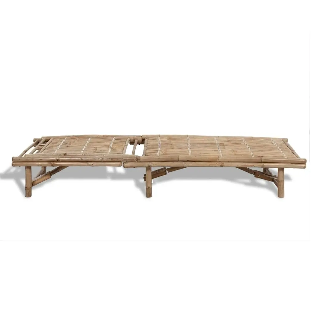 Sun Lounger Bamboo 41499