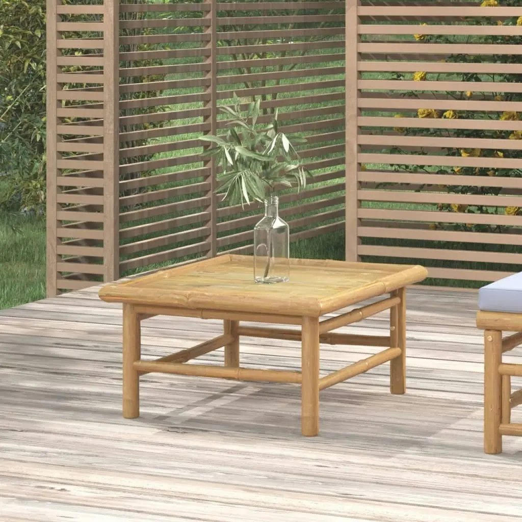 Garden Table 65x55x30 cm Bamboo 362282