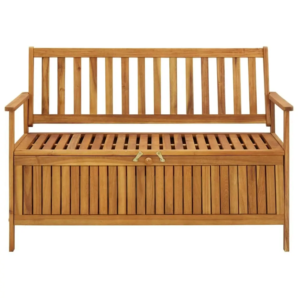 Garden Storage Bench 120 cm Solid Acacia Wood 310279