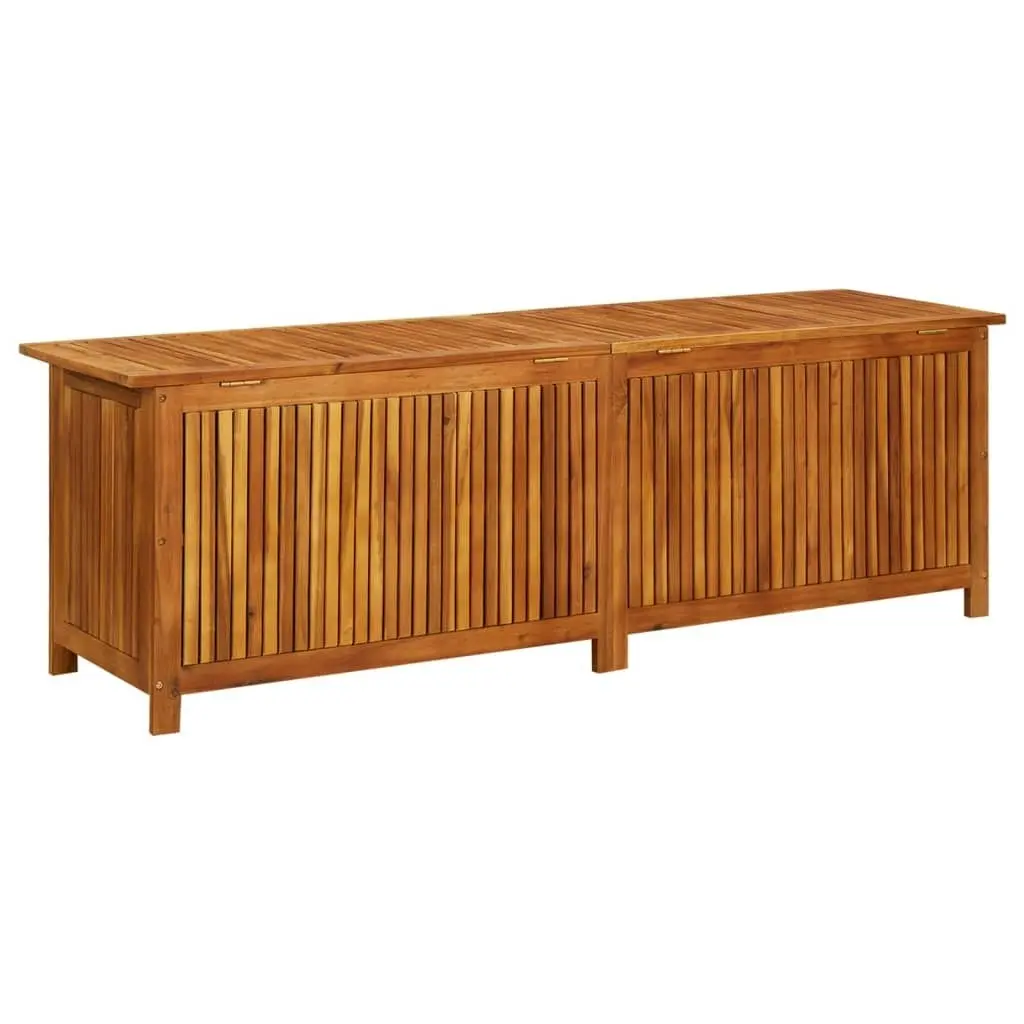 Garden Storage Box 175x50x58 cm Solid Wood Acacia 316499