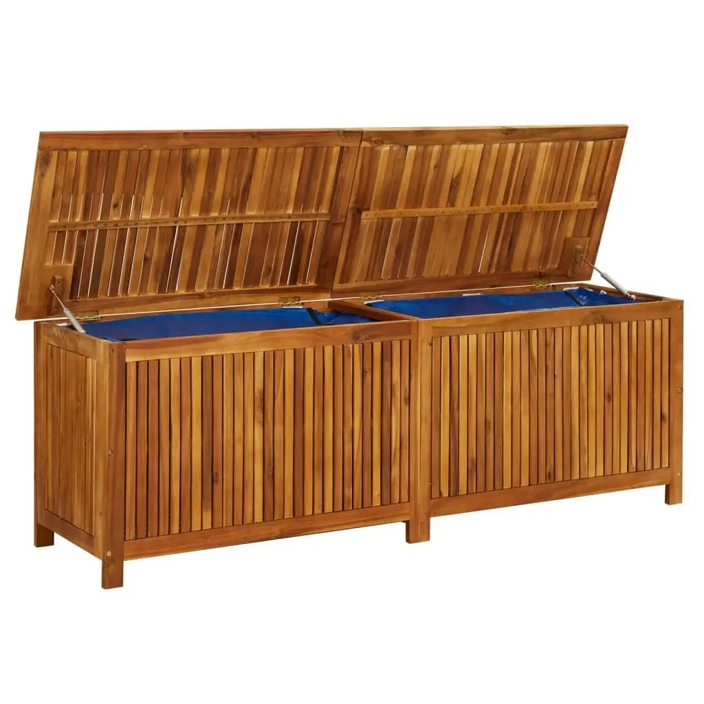 Garden Storage Box 175x50x58 cm Solid Wood Acacia 316499