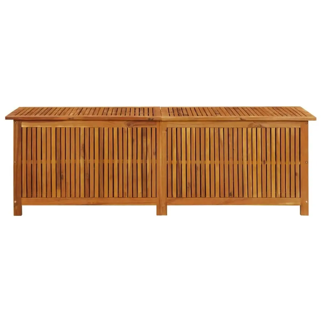 Garden Storage Box 175x50x58 cm Solid Wood Acacia 316499