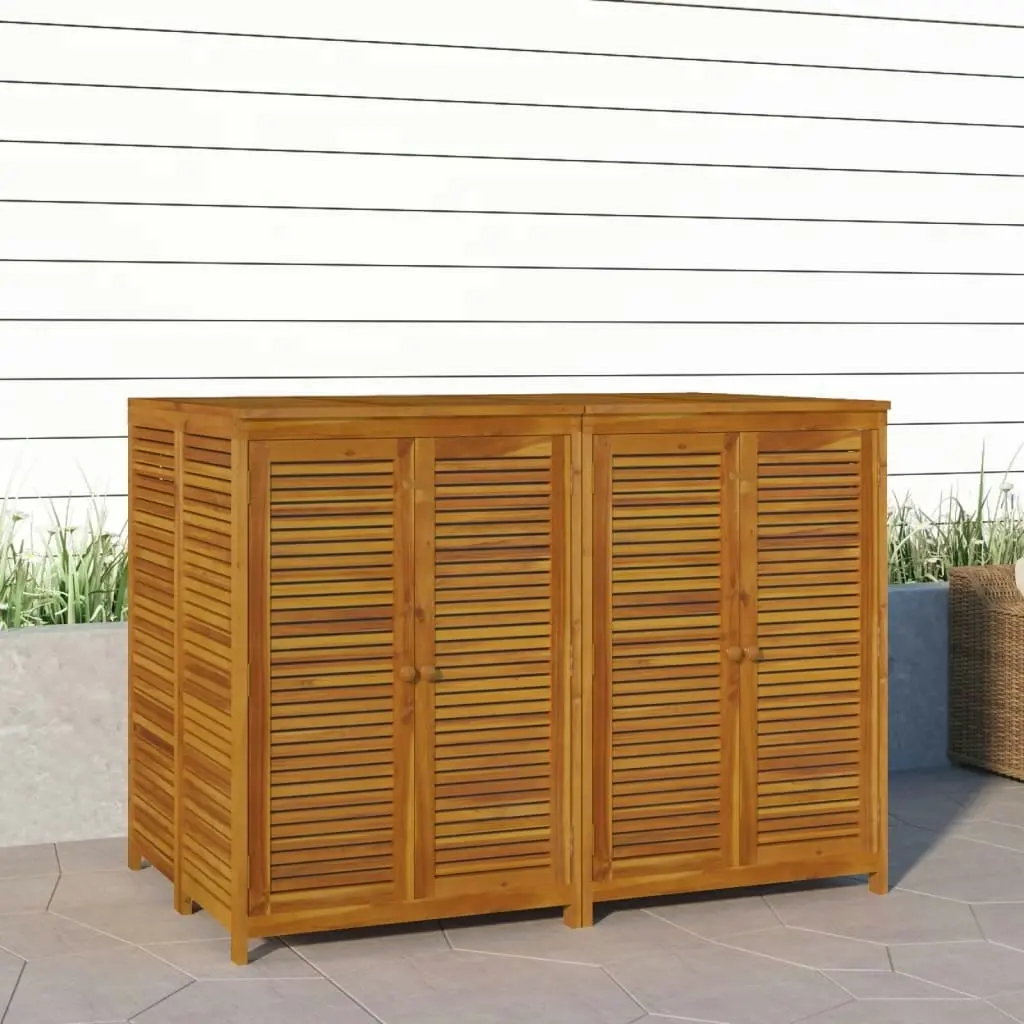 Garden Storage Box 140x87x104 cm Solid Wood Acacia 3155242