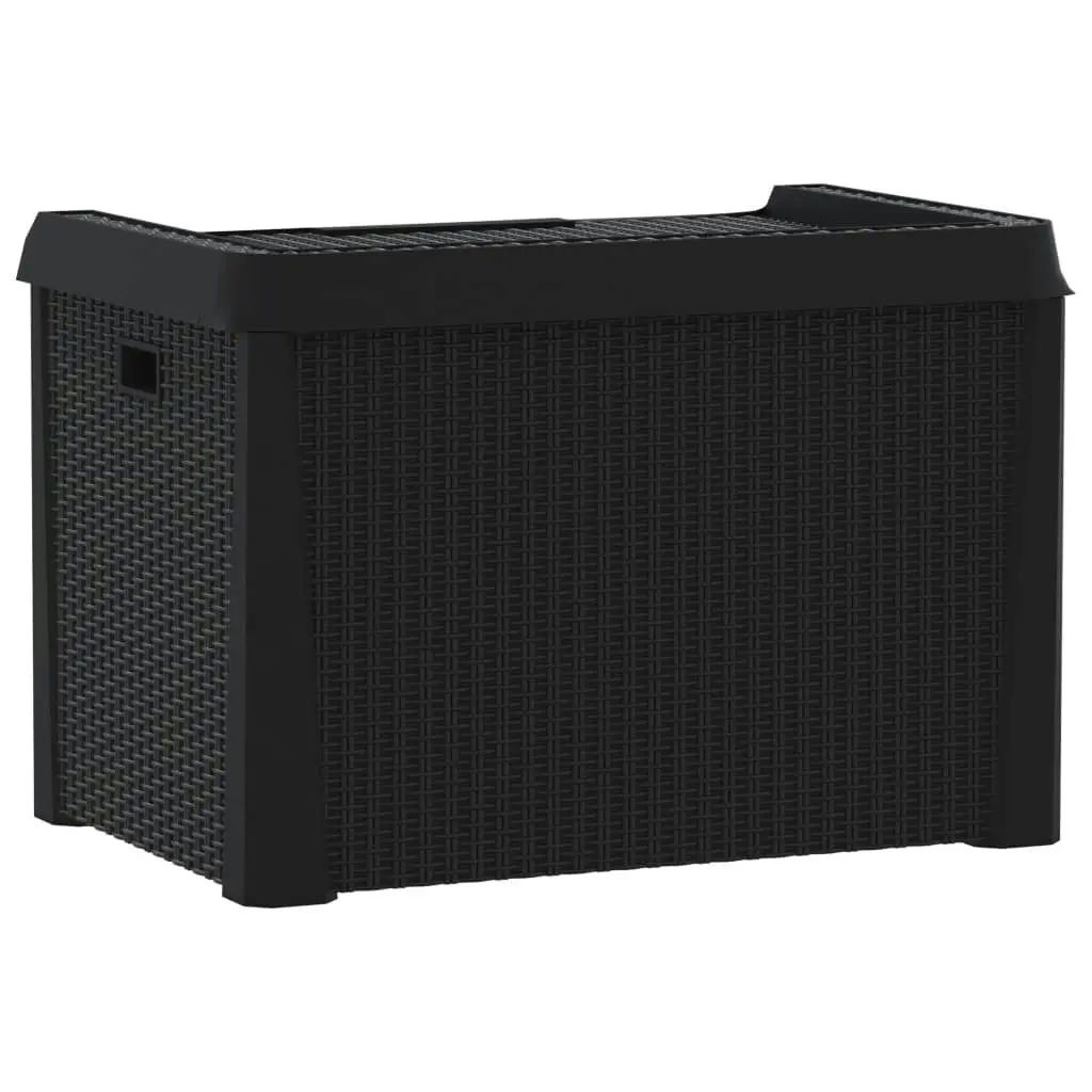 Garden Storage Box Anthracite 125 L PP 364209