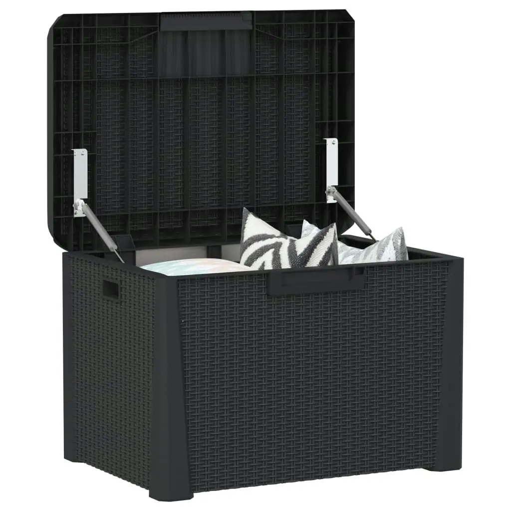 Garden Storage Box Anthracite 125 L PP 364209