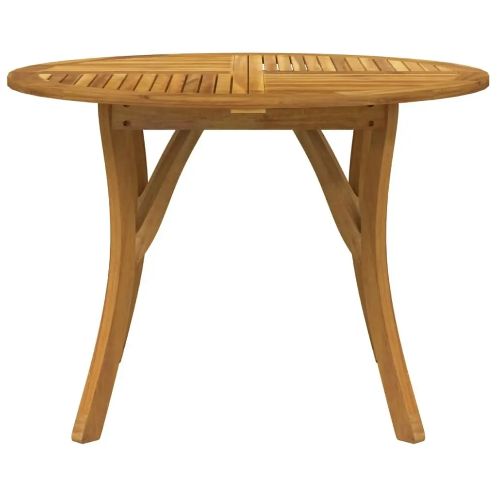 Garden Table ?110 cm Solid Wood Acacia 363303