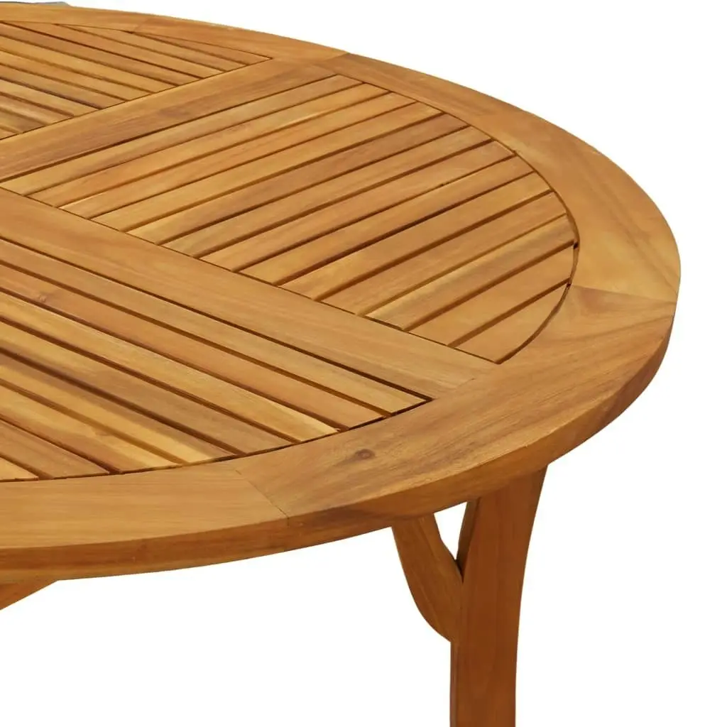 Garden Table ?110 cm Solid Wood Acacia 363303