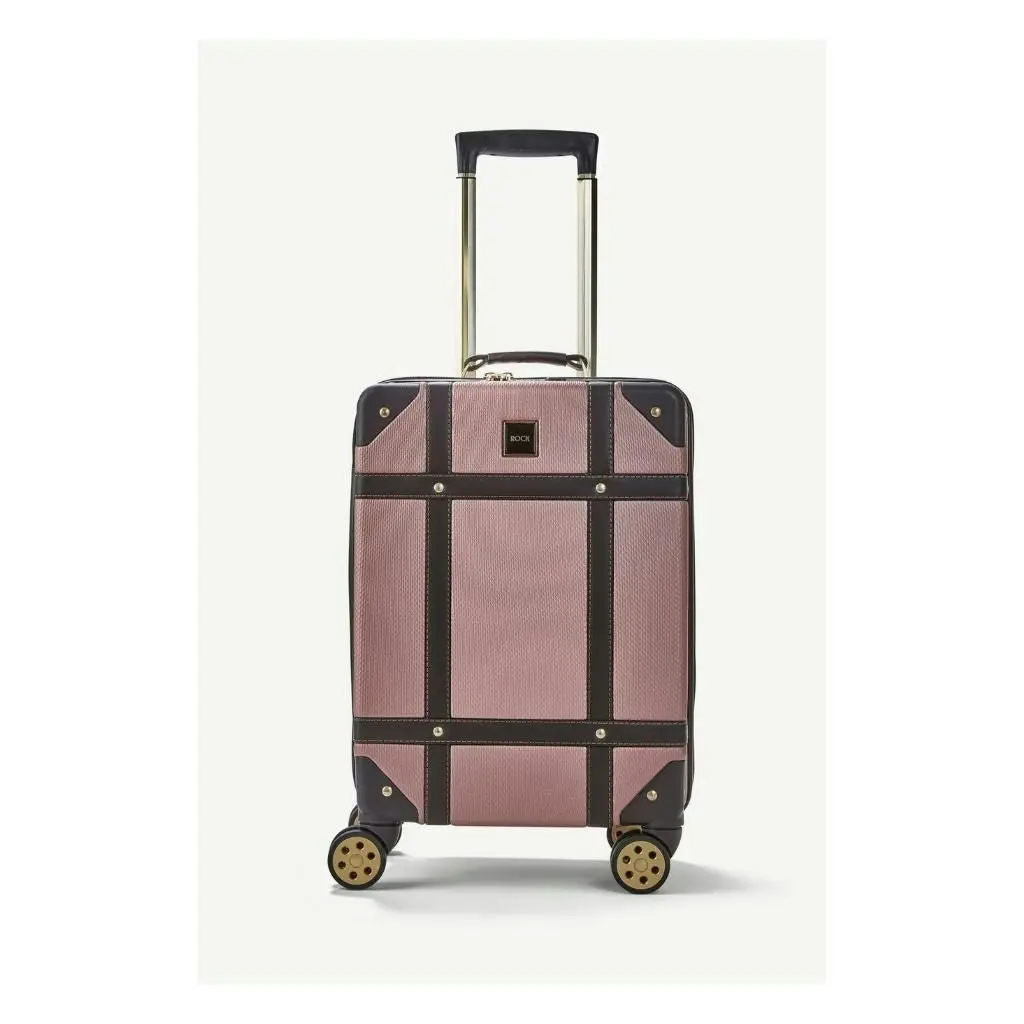 Rock Vintage 3 Piece Hardsided Luggage Set - Pink