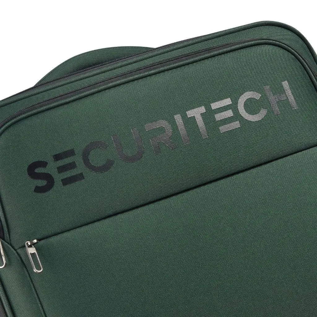 Securitech By Delsey Vanguard 76cm Large Exp Softsided Luggage - Green