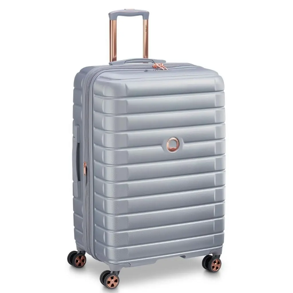 DELSEY Shadow 75cm Expandable Large Luggage - Platinum