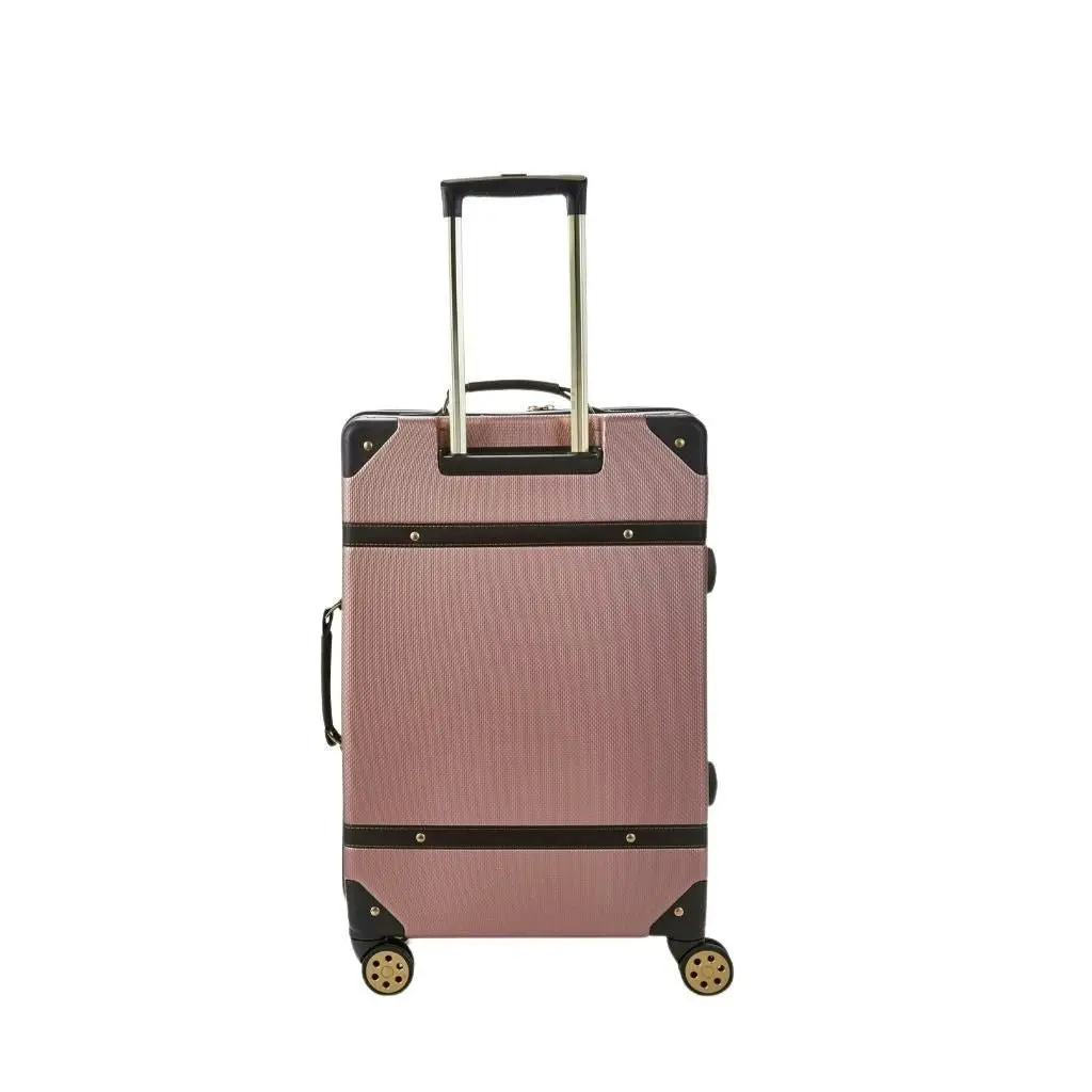 Rock Vintage 67cm Medium Hardsided Luggage - Pink