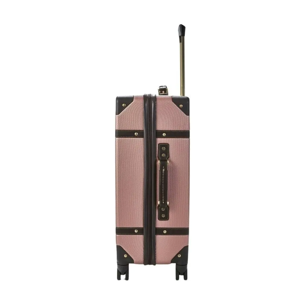 Rock Vintage 67cm Medium Hardsided Luggage - Pink