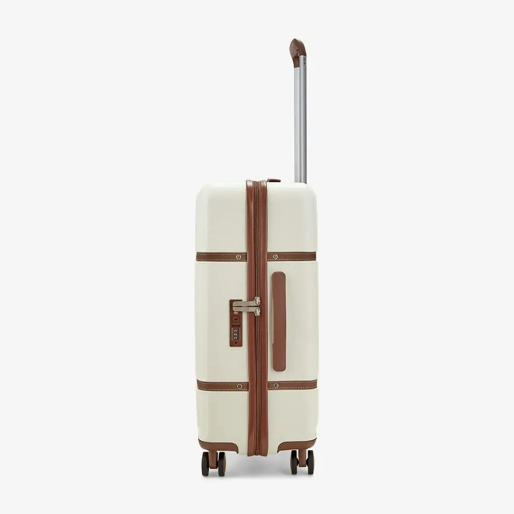 Rock Chelsea 63cm Medium Hardsided Luggage - Cream