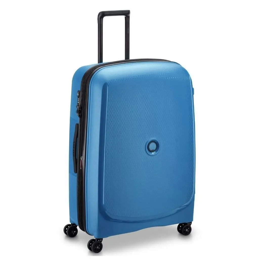 DELSEY Belmont Plus 76cm Large Luggage Zinc Blue