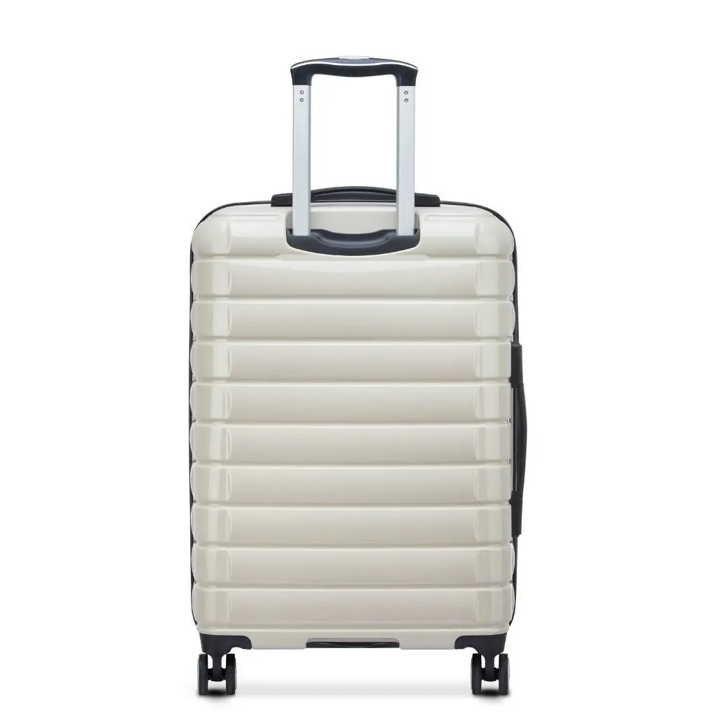 DELSEY Shadow 66cm Top Loader Medium Luggage - Ivory