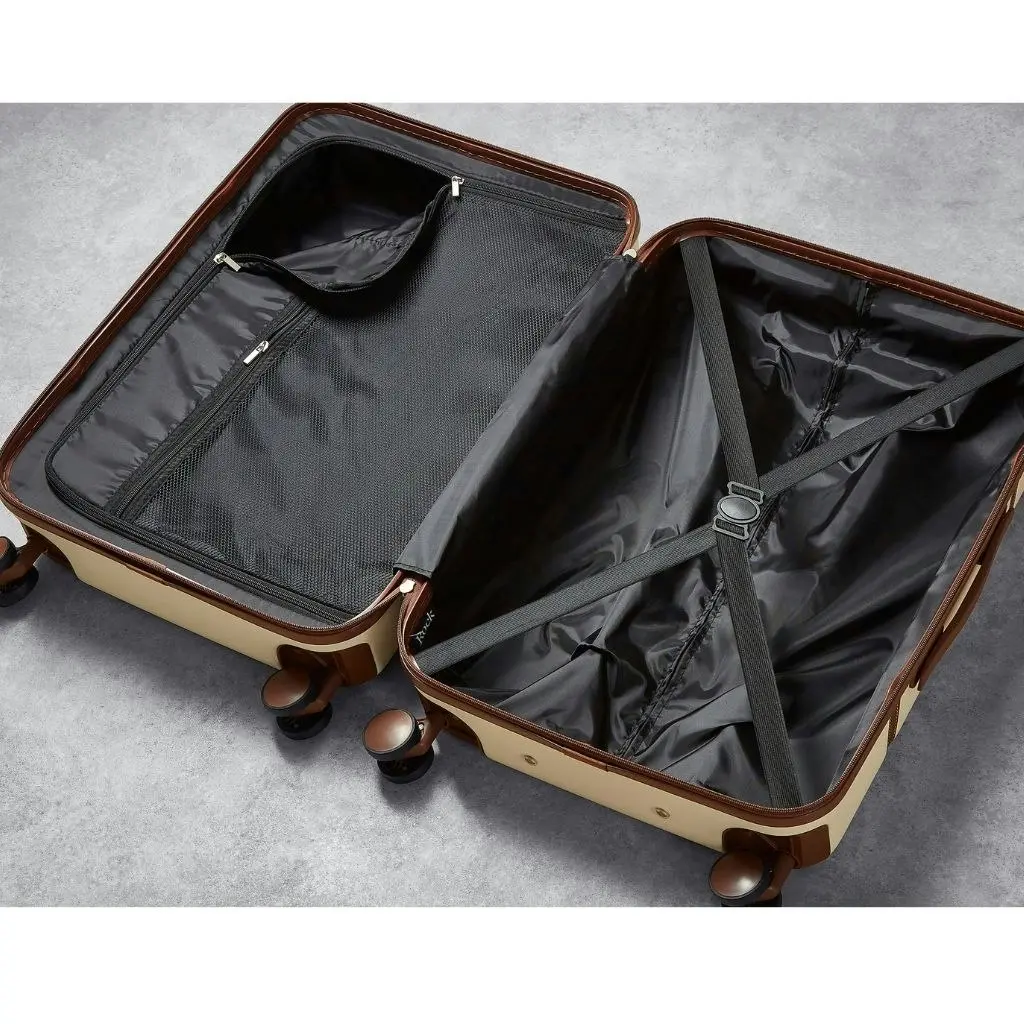 Rock Chelsea 54cm Carry On Hardsided Luggage - Cream