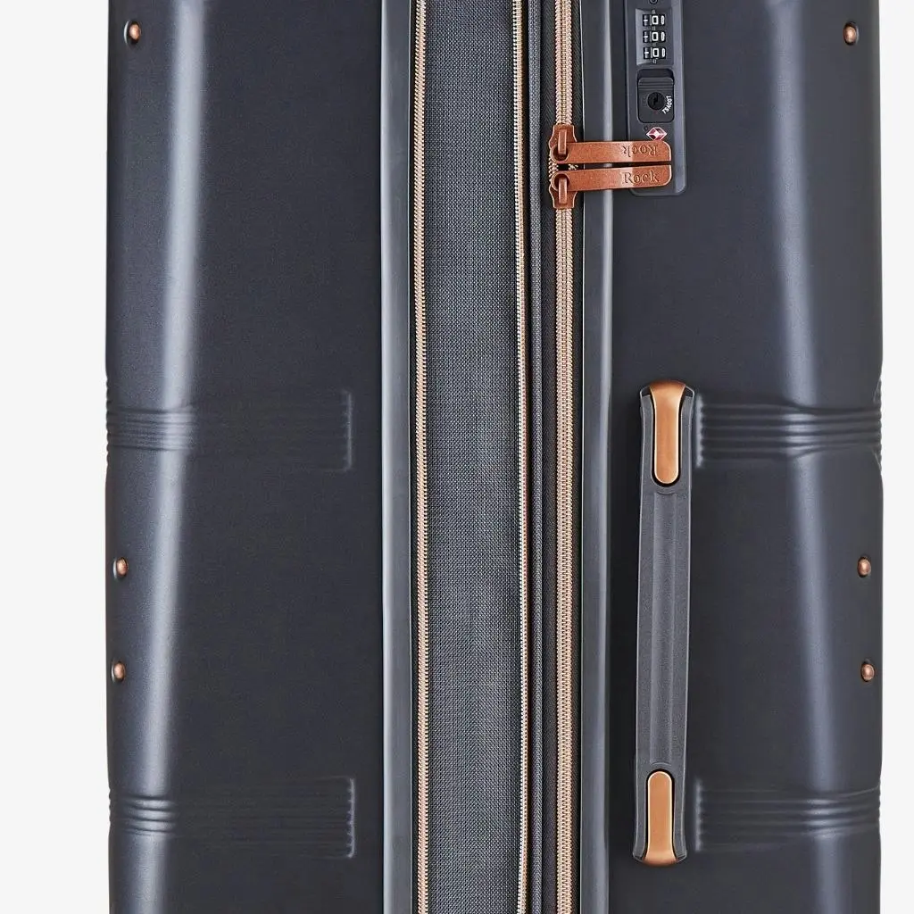 Rock Mayfair 64cm Medium Hardsided Luggage - Charcoal