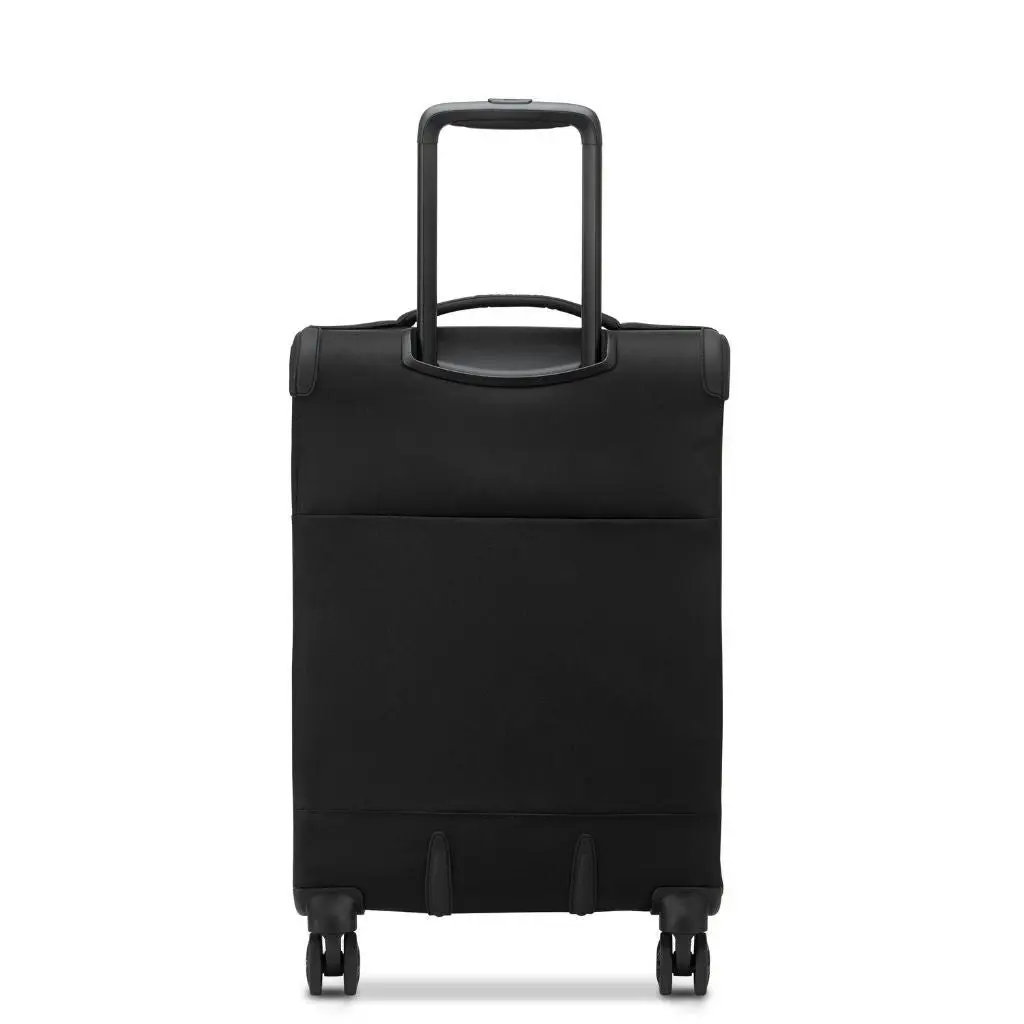 DELSEY BROCHANT 3.0 55cm Carry On Softsided Luggage - Deep Black