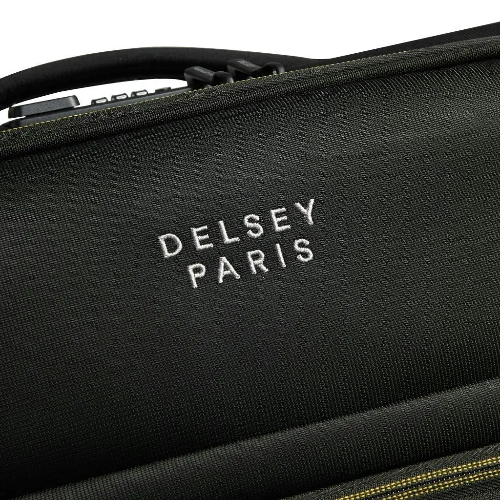 DELSEY BROCHANT 3.0 55cm Carry On Softsided Luggage - Deep Black