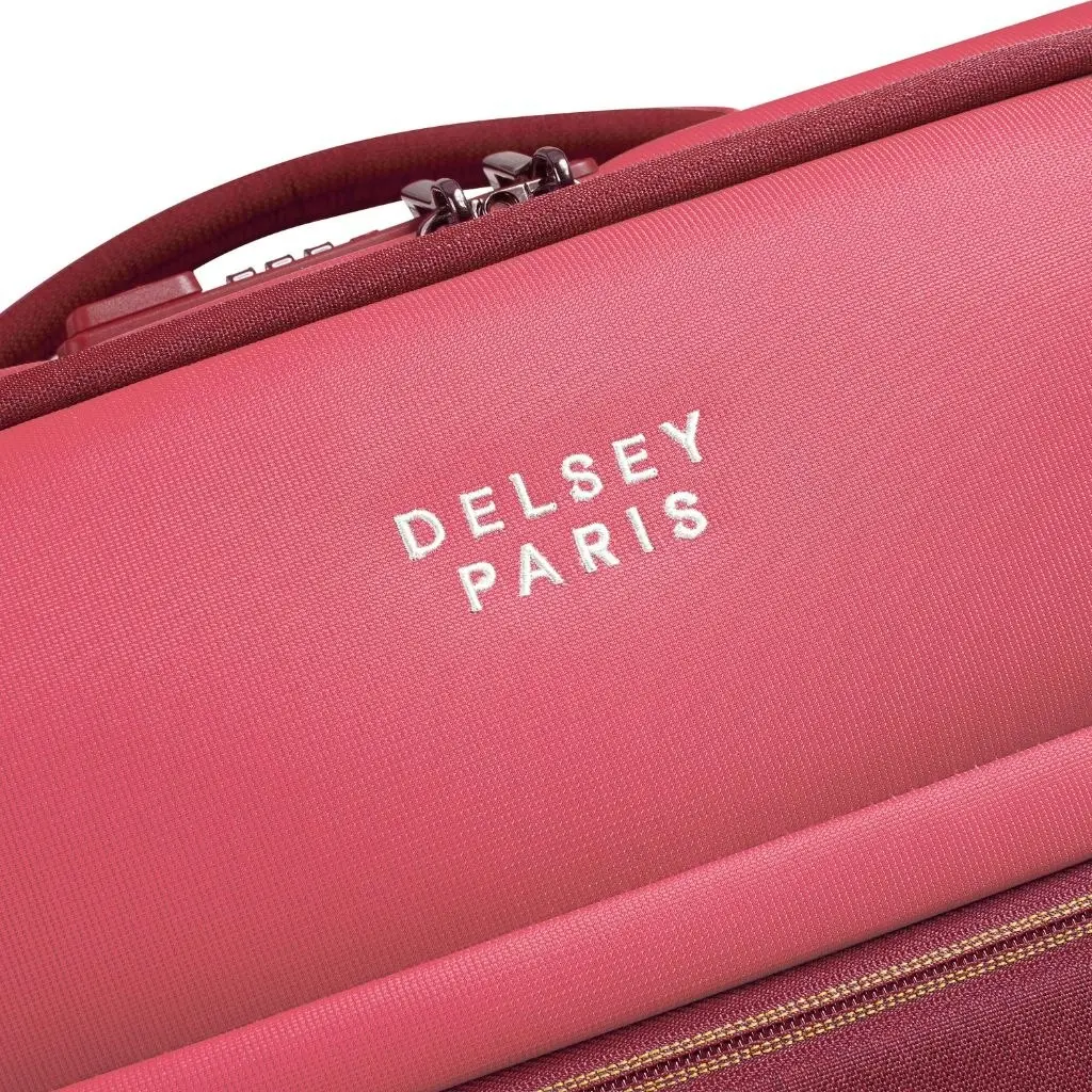 DELSEY BROCHANT 3.0 55cm Carry On Softsided Luggage - Pink