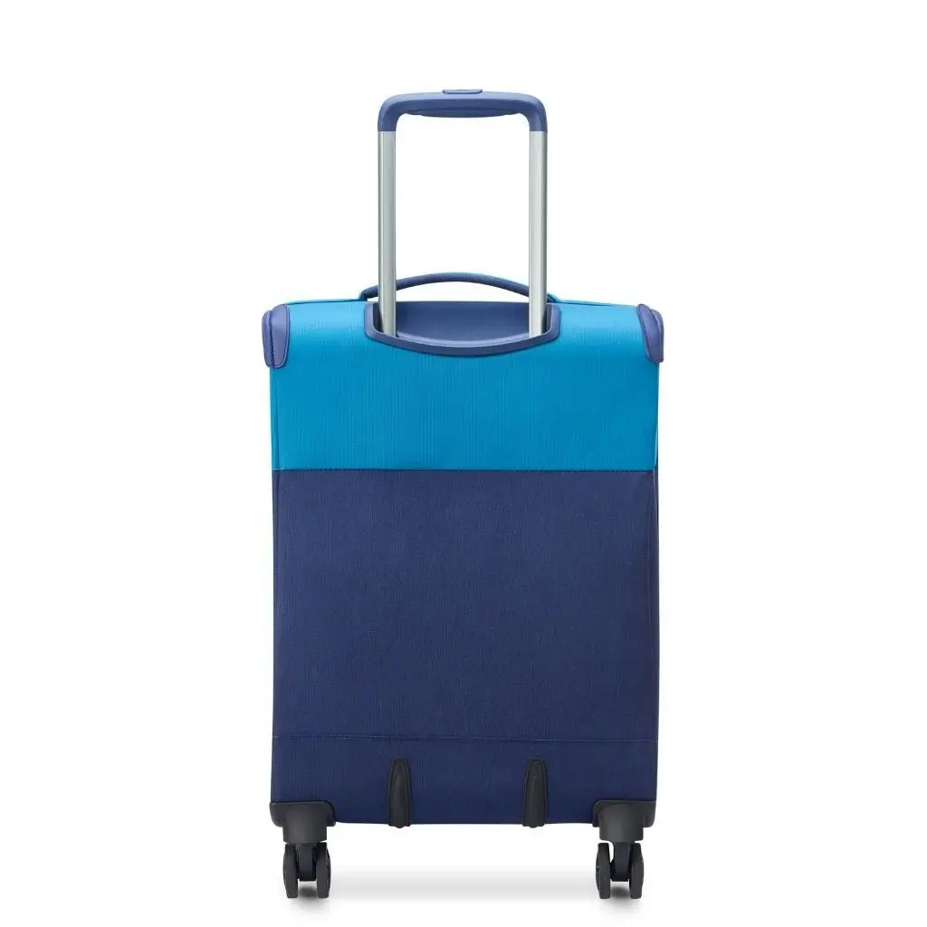 DELSEY BROCHANT 3.0 55cm Carry On Softsided Luggage - Ultramarine Blue