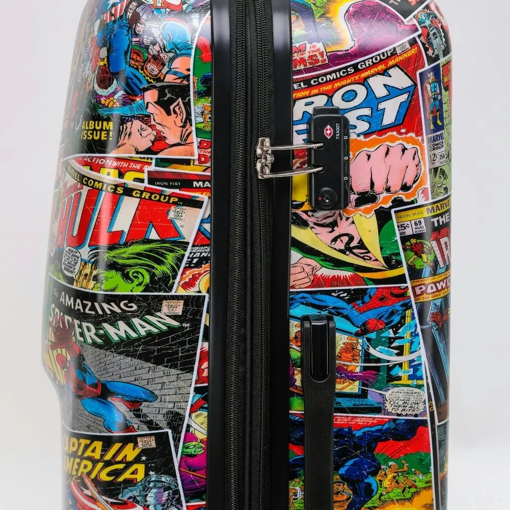 Marval Comic Carry On Hardsided Suitcase