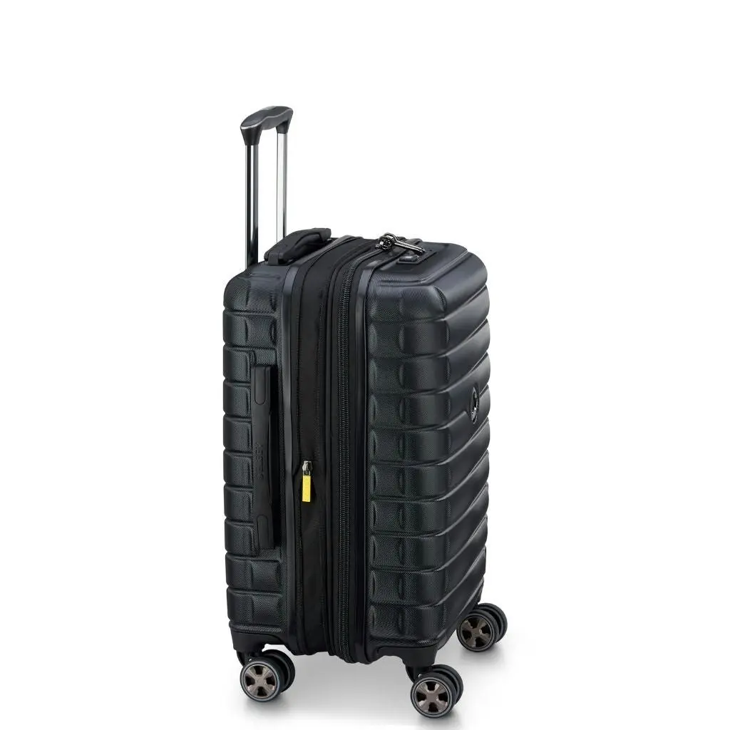 DELSEY Shadow 66cm Expandable Medium Luggage - Black