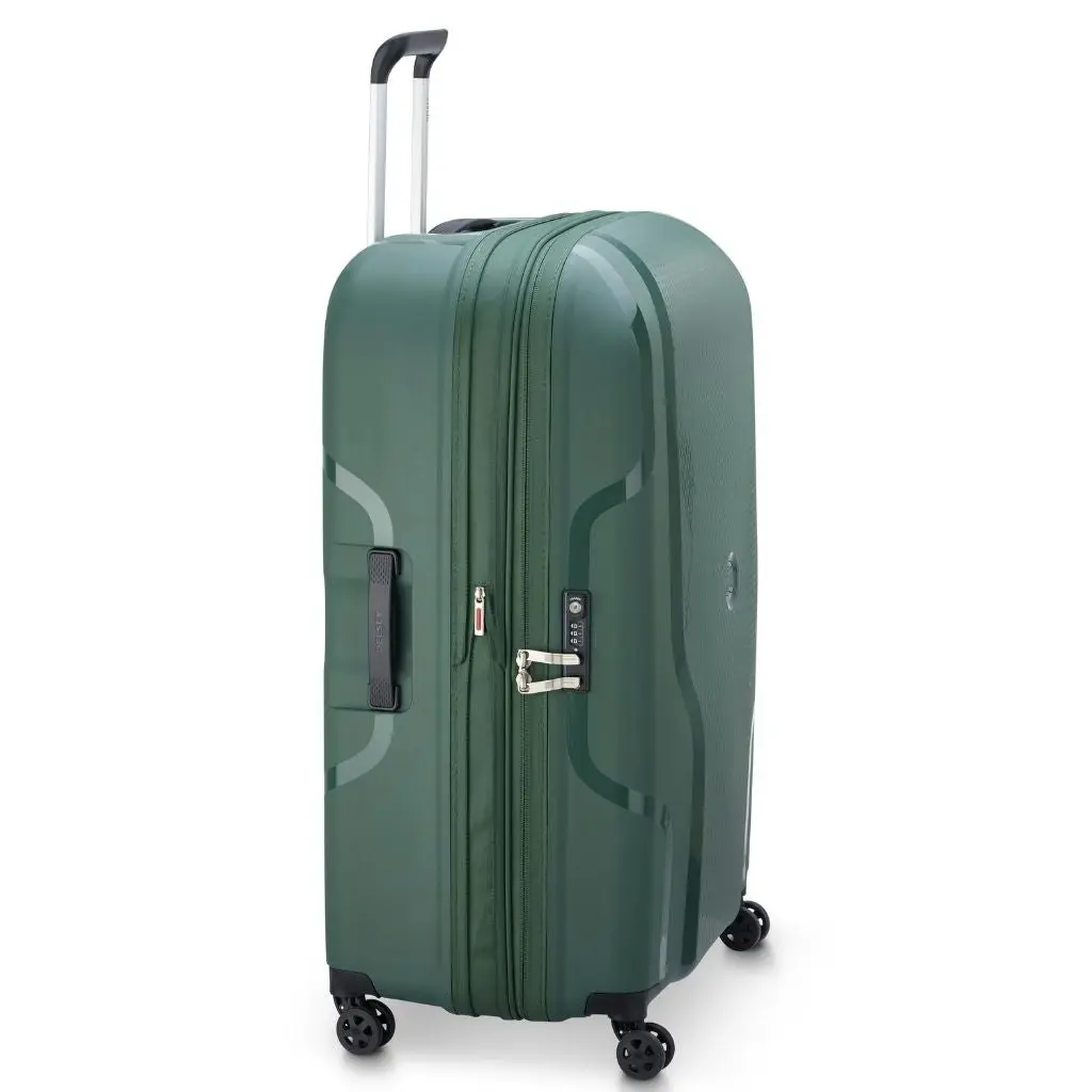 DELSEY Clavel 83cm MR Large Hardsided Spinner Luggage - Deep Green