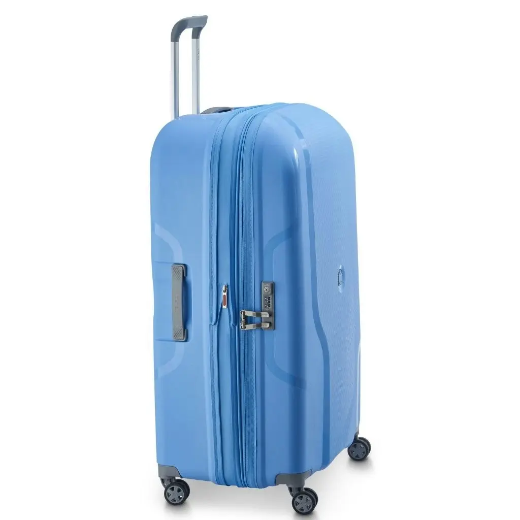 DELSEY Clavel 83cm MR Large Hardsided Spinner Luggage - Lavender Blue