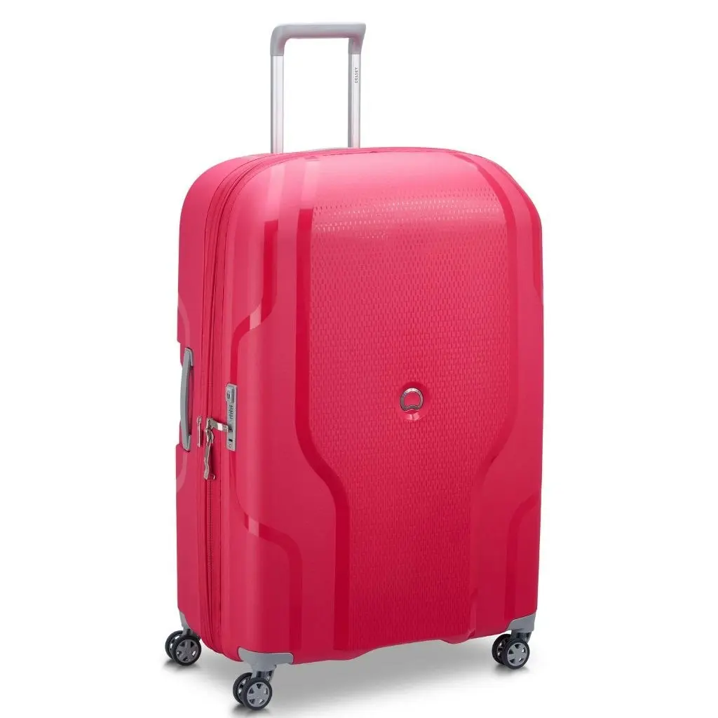 DELSEY Clavel 83cm MR Large Hardsided Spinner Luggage - Magenta