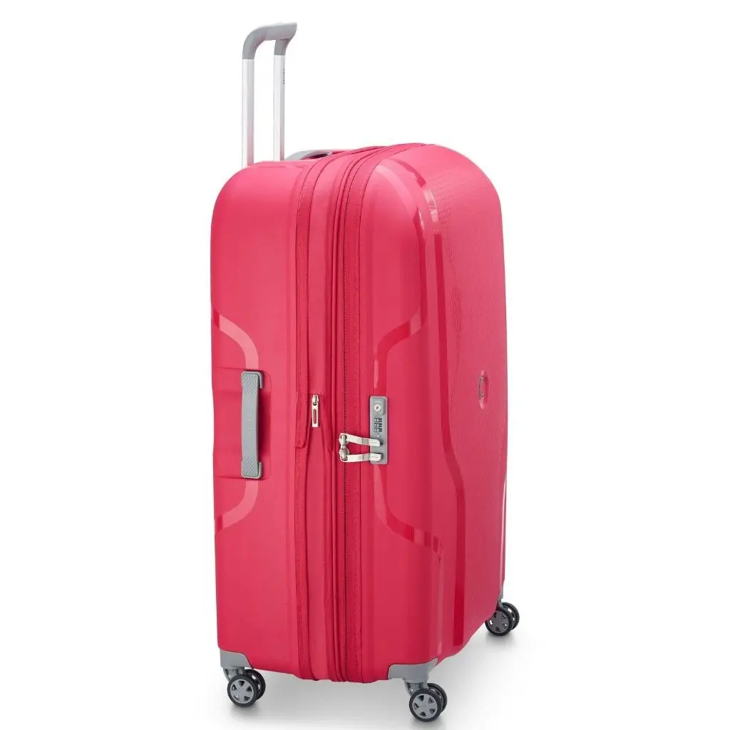 DELSEY Clavel 83cm MR Large Hardsided Spinner Luggage - Magenta