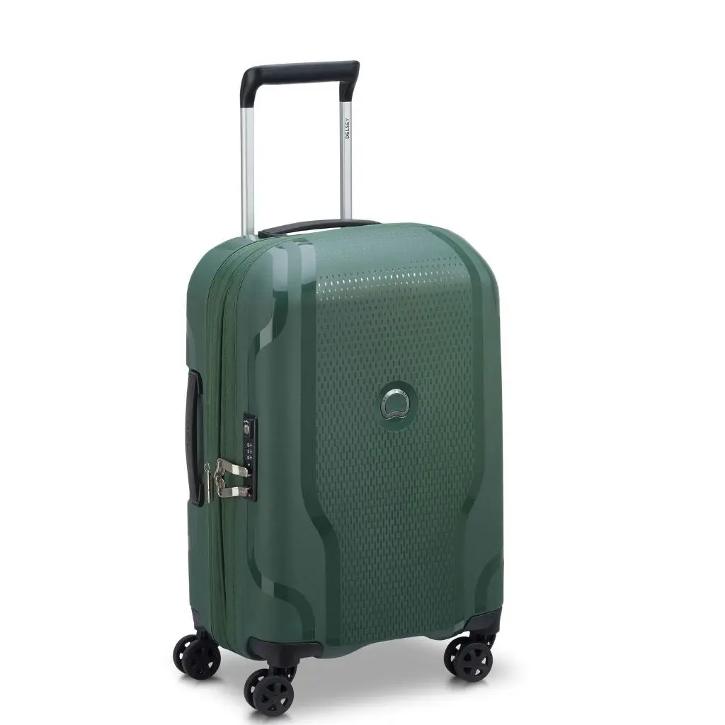 DELSEY Clavel MR 55cm Carry On Luggage - Deep Green