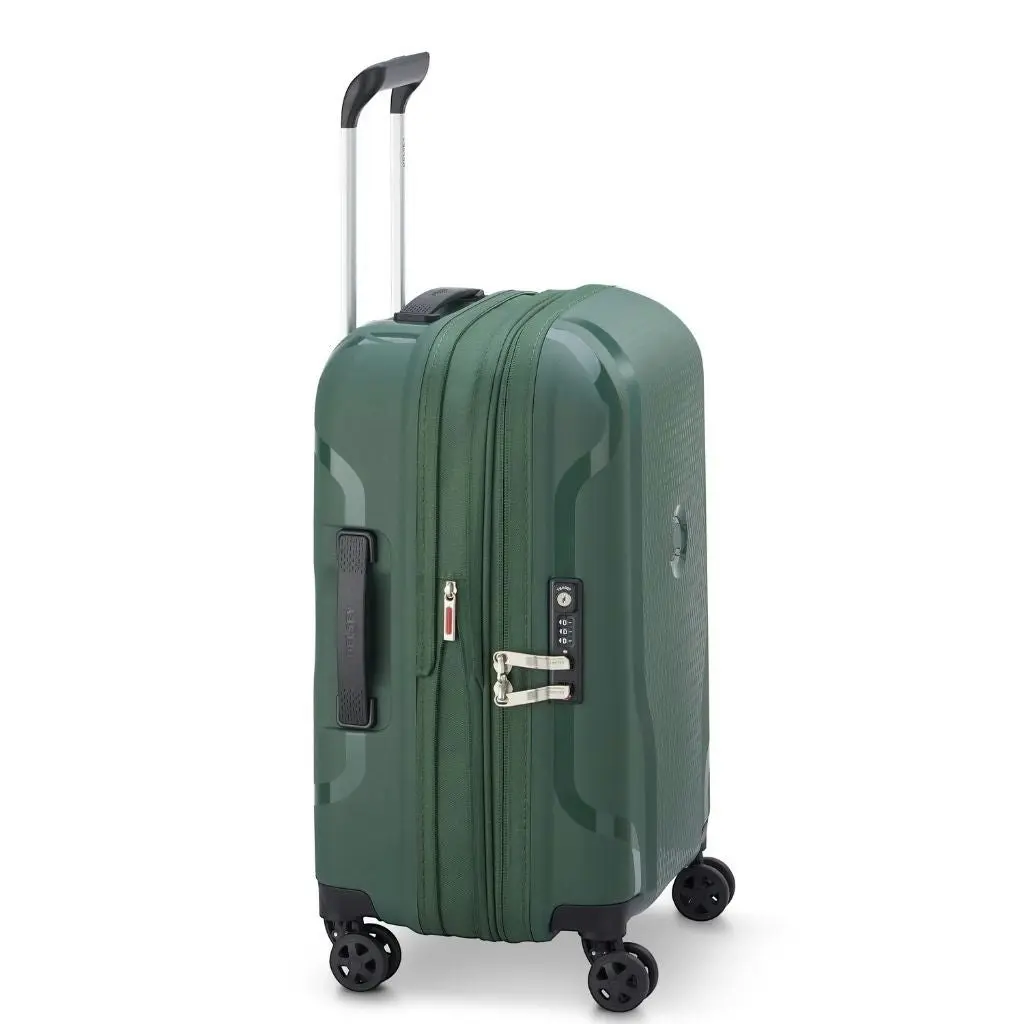 DELSEY Clavel MR 55cm Carry On Luggage - Deep Green