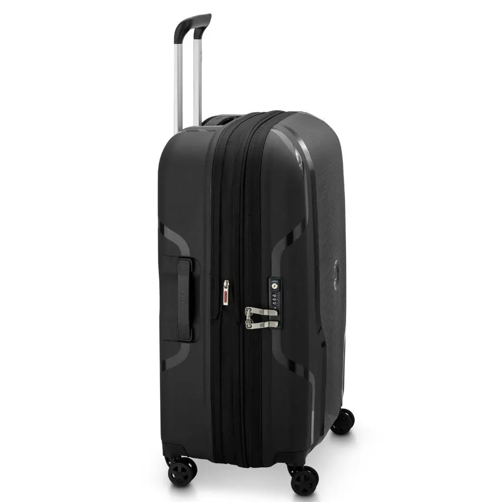 DELSEY Clavel MR 71cm Medium Hardsided Spinner Luggage - Black